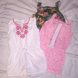 Baby Girl Rompers